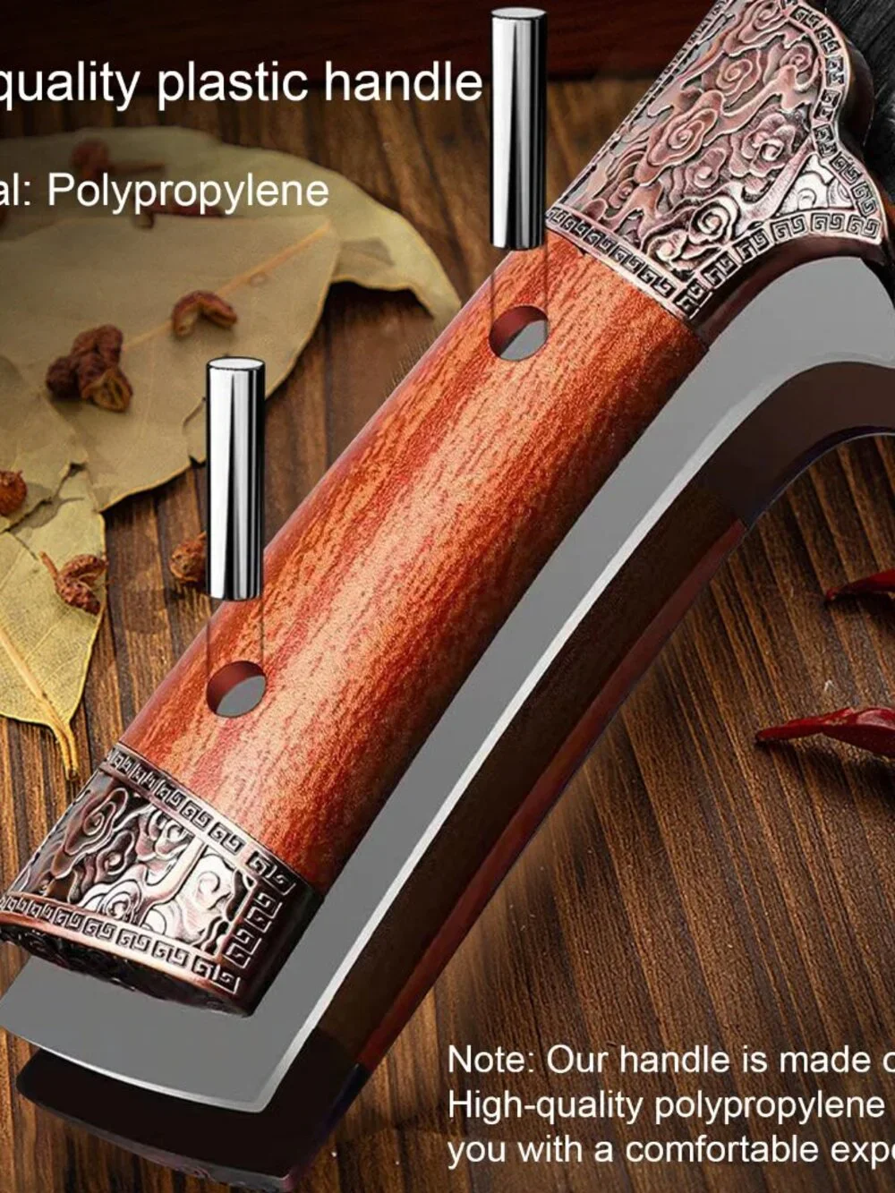 6 Inch Boning Knife - Curved Semi-Stiff Blade for Meat Cutting, Filleting & Debo